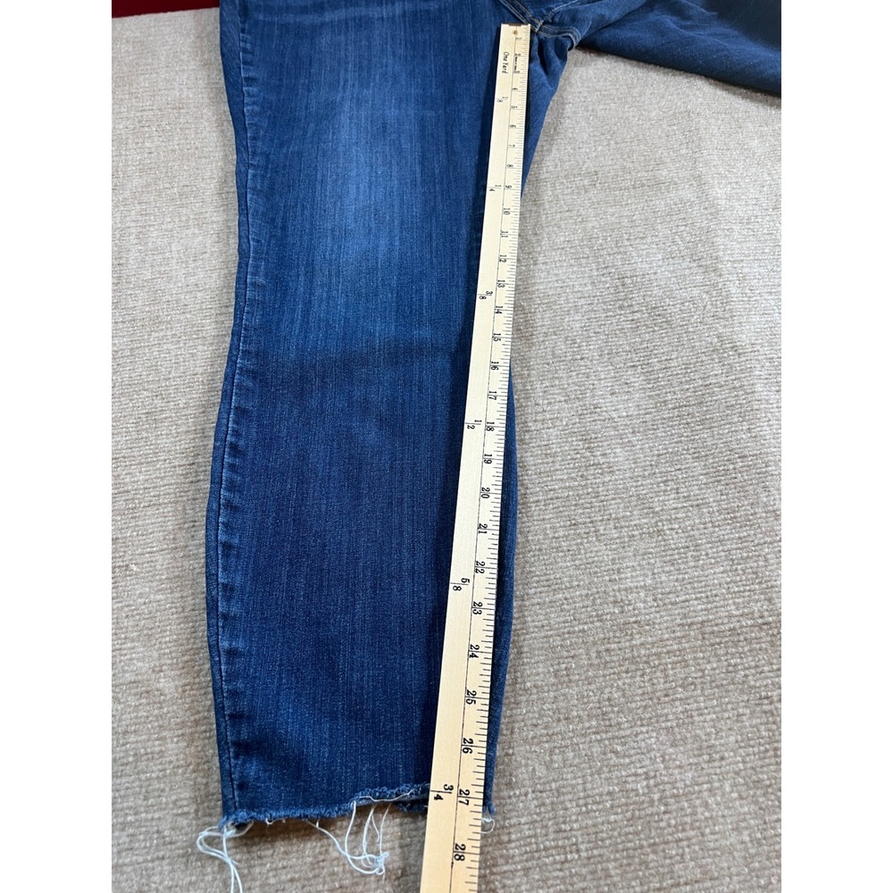 Judy Blue Womens Skinny Fit High Rise Medium Wash Denim Jeans Blue 20W - Picture 10 of 13